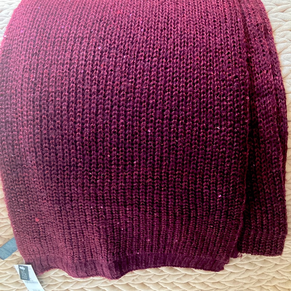 WHBM knitted scarf